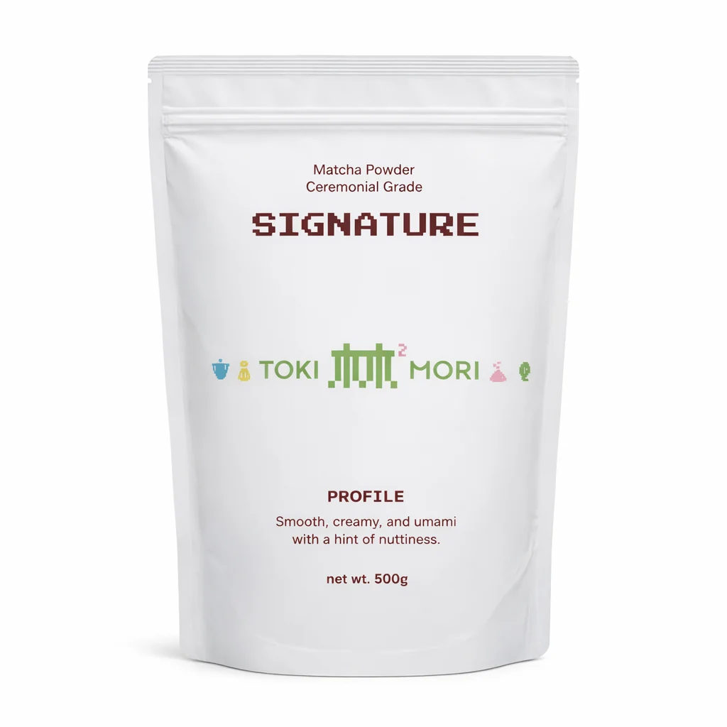 Signature Toki Mori Matcha (Ceremonial Grade) 500g